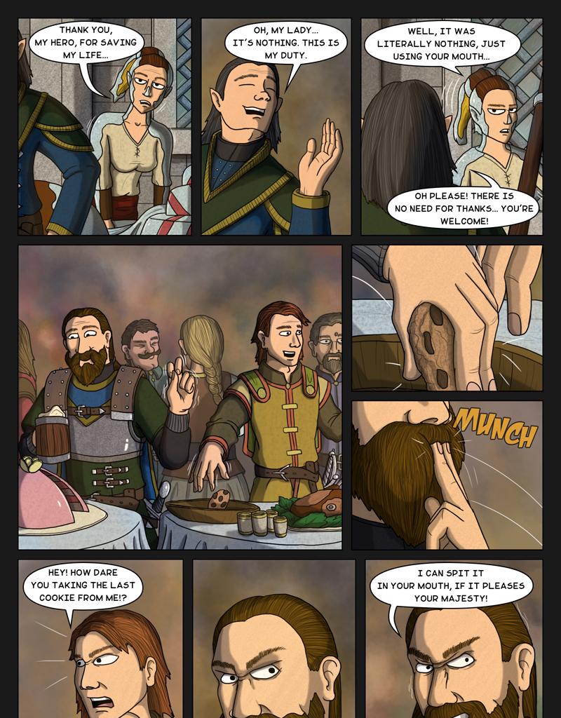 Tales From Somewhere - The Legend - Episode 190, Page 1: The last cookie